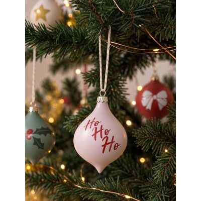 VERTBAUDET Lote de 10 bolas para árvore de Natal multicolor VERTBAUDET Lote de 10 bolas para árvore de Natal multicolor
