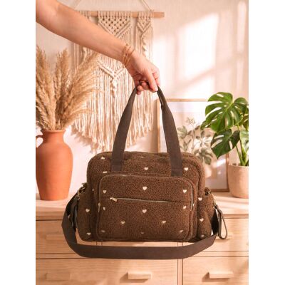 VERTBAUDET Bolsa de cuidados de higiene 24h Oslo avelã VERTBAUDET Bolsa de cuidados de higiene 24h Oslo avelã