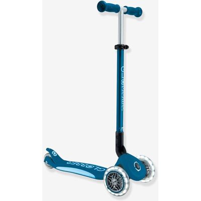 Trotinete dobrável com luz e 3 rodas - Primo Foldable Lights - GLOBBER azul-petróleo Trotinete dobrável com luz e 3 rodas - Primo Foldable Lights - GLOBBER azul-petróleo