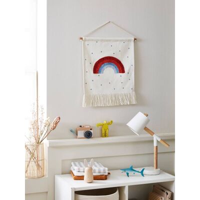 VERTBAUDET Arco-íris de parede personalizável branco medio liso com motivo VERTBAUDET Arco-íris de parede personalizável branco medio liso com motivo