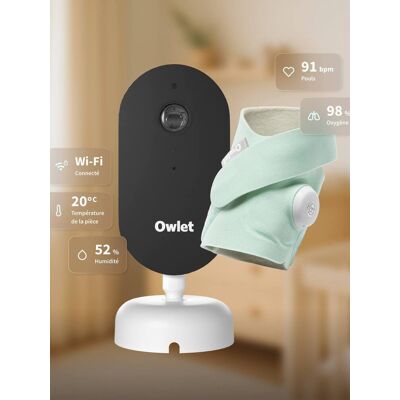 OWLET Dream Duo sistema de vigilância para bebé verde OWLET Dream Duo sistema de vigilância para bebé verde