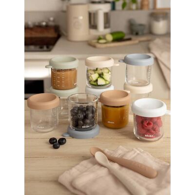 Lote 10 porções BEABA 250 ml multicolor Lote 10 porções BEABA 250 ml multicolor