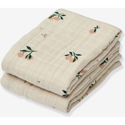 Lote de 2 fraldas estampadas Lewis- LIEWOOD cru Lote de 2 fraldas estampadas Lewis- LIEWOOD cru