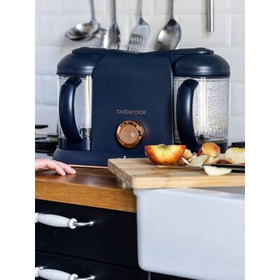 Robot 6 em 1 Babycook duo BEABA azul-noite Robot 6 em 1 Babycook duo BEABA azul-noite