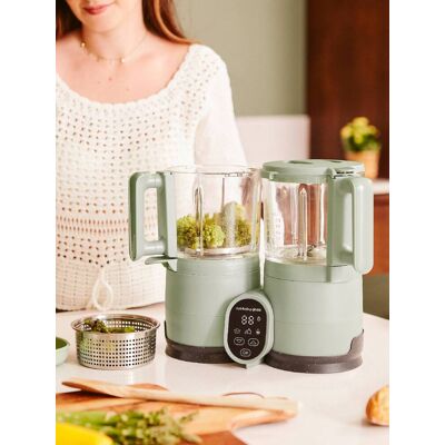 BABYMOOV Nutribaby Glass + 2 Babybols 250 ml verde BABYMOOV Nutribaby Glass + 2 Babybols 250 ml verde