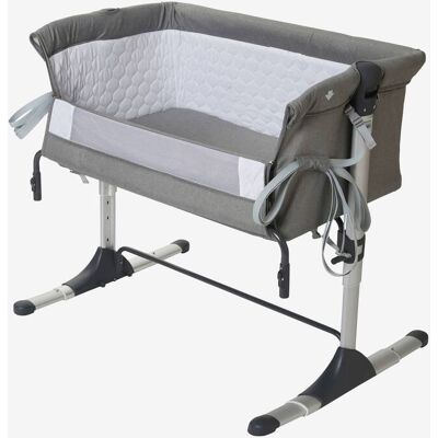 VERTBAUDET Berço cododo ("dormir junto") da Nest'bed cinzento claro mesclado VERTBAUDET Berço cododo ("dormir junto") da Nest'bed cinzento claro mesclado