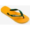 HAVAIANAS HAVAÏANAS® Brasil Logo, para criança amarelo