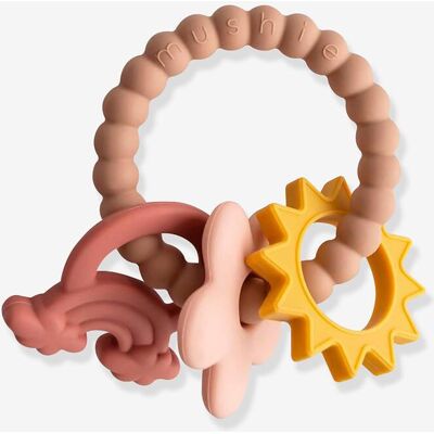 Anel de dentição - MUSHIE rosa Anel de dentição - MUSHIE rosa