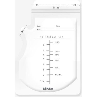 Sacos de conservação da BEABA transparente Sacos de conservação da BEABA transparente