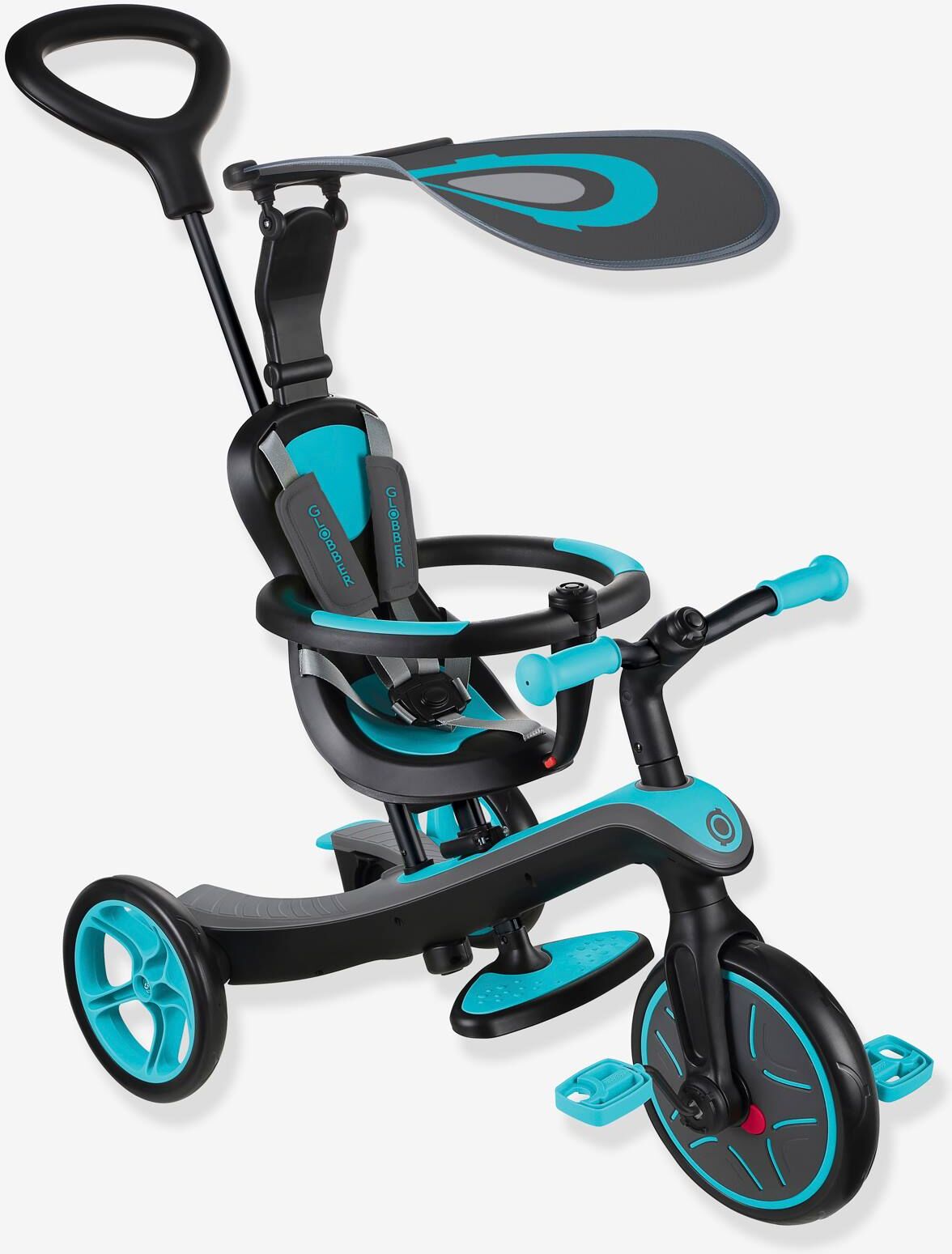 GLOBBER Triciclo evolutivo 4 em 1, da GLOBBER azul