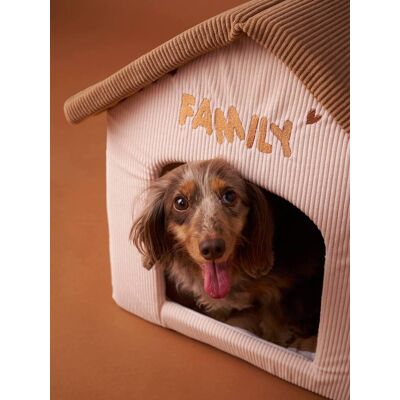 VERTBAUDET Casota e cesto Ferme Family, para animal de companhia camelo VERTBAUDET Casota e cesto Ferme Family, para animal de companhia camelo