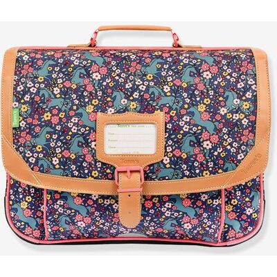 TANNS Mochila tipo pasta Alba flores e unicórnios Les Fantaisies Tann's 38 cm, para menina marinho TANNS Mochila tipo pasta Alba flores e unicórnios Les Fantaisies Tann's 38 cm, para menina marinho