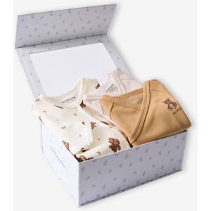 VERTBAUDET Conjunto pijama e 2 bodies, Ursinhos cru VERTBAUDET Conjunto pijama e 2 bodies, Ursinhos cru