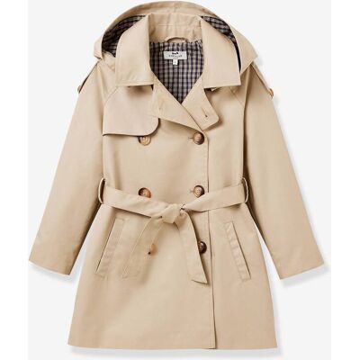 CYRILLUS Trench com cinto para criança bege CYRILLUS Trench com cinto para criança bege