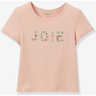 CYRILLUS T-shirt com motivo 'joie' para menina verde claro CYRILLUS T-shirt com motivo 'joie' para menina verde claro