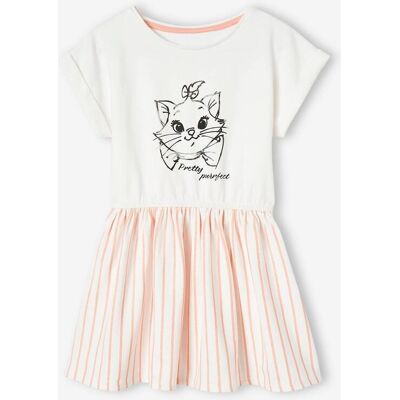 Vestido estilo sweat Marie dos Aristogatos da Disney®, para criança rosa-pálido Vestido estilo sweat Marie dos Aristogatos da Disney®, para criança rosa-pálido