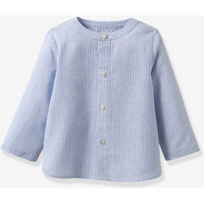 Camisa da CYRILLUS, coleção festas e casamentos, para menino riscas azuis Camisa da CYRILLUS, coleção festas e casamentos, para menino riscas azuis
