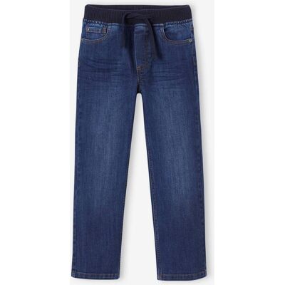 VERTBAUDET Jeans indestrutíveis direitos relax, fáceis de vestir, para menino ganga brut VERTBAUDET Jeans indestrutíveis direitos relax, fáceis de vestir, para menino ganga brut