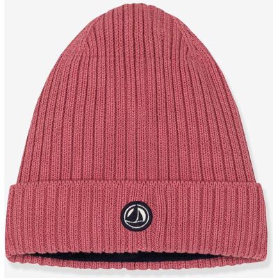 Gorro com forro em polar, da PETIT BATEAU rosa Gorro com forro em polar, da PETIT BATEAU rosa