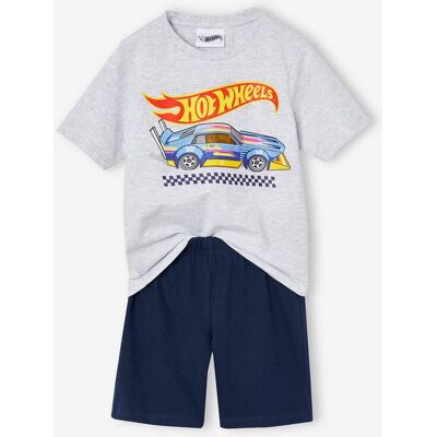 Pijama Mattel® HOT WHEELS® cinza mesclado Pijama Mattel® HOT WHEELS® cinza mesclado