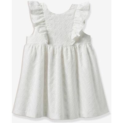 Vestido bordado para menina, Sarah - cerimónia Pluma - CYRILLUS cru Vestido bordado para menina, Sarah - cerimónia Pluma - CYRILLUS cru