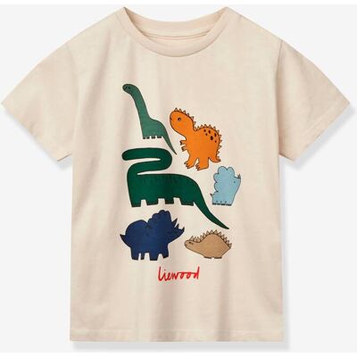 T-shirt estampado Apia Liewood, para bebé bege T-shirt estampado Apia Liewood, para bebé bege