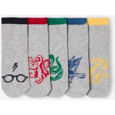 Lote de 5 pares de meias Harry Potter® marinho Lote de 5 pares de meias Harry Potter® marinho