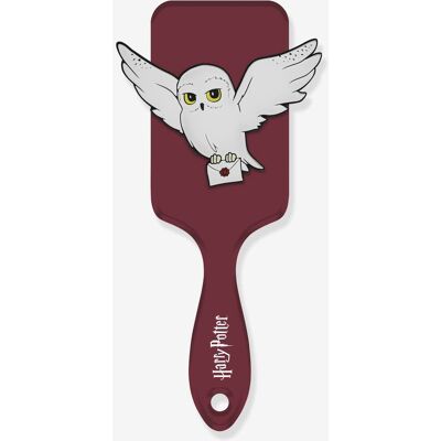 Escova de cabelo Harry Potter - Hedwig 3D silicone - Desembaraça fácil Escova de cabelo Harry Potter - Hedwig 3D silicone - Desembaraça fácil