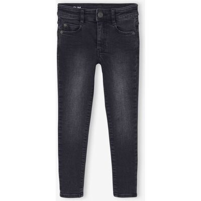 VERTBAUDET Jeans slim morfológicos "waterless", medida das ancas ESTREITA, para menino ganga black VERTBAUDET Jeans slim morfológicos "waterless", medida das ancas ESTREITA, para menino ganga black