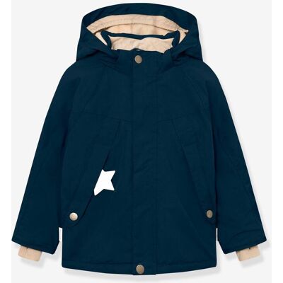 Casaco de inverno com forro polar MATVALONSO para menino MINI A TURE azul-escuro Casaco de inverno com forro polar MATVALONSO para menino MINI A TURE azul-escuro
