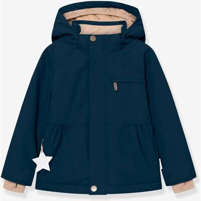 Casaco de inverno com forro polar para menina MATBRIDDINE MINI A TURE azul-escuro Casaco de inverno com forro polar para menina MATBRIDDINE MINI A TURE azul-escuro
