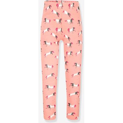 Leggings térmicos Happy Girls cavalos para menina rosado Leggings térmicos Happy Girls cavalos para menina rosado