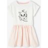 Vestido estilo sweat Marie dos Aristogatos da Disney®, para criança rosa-pálido