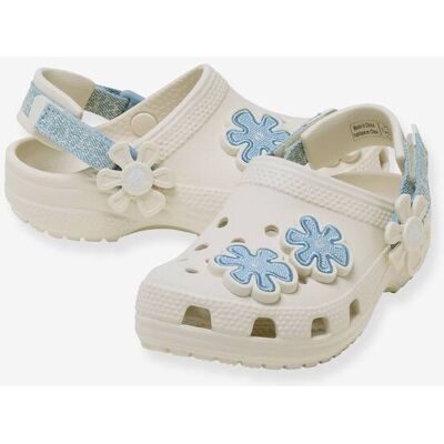 Sandálias com flores CROCS branco Sandálias com flores CROCS branco