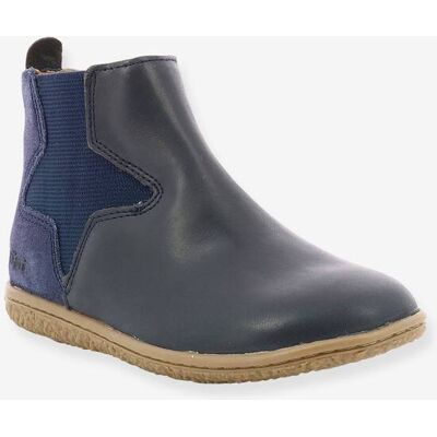 Botas para menina, Vermillon da KICKERS® azul escuro metalizado Botas para menina, Vermillon da KICKERS® azul escuro metalizado