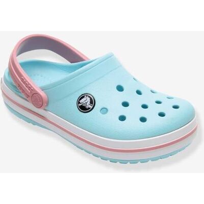 Socas para bebé, Crocband Clog T CROCS™ azul claro liso Socas para bebé, Crocband Clog T CROCS™ azul claro liso