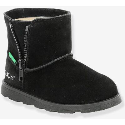 Botas em pele, para criança, Aldiza da KICKERS® preto Botas em pele, para criança, Aldiza da KICKERS® preto