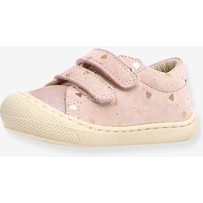 Botinhas estampadas com corações da NATURINO®, para bebé rosa Botinhas estampadas com corações da NATURINO®, para bebé rosa