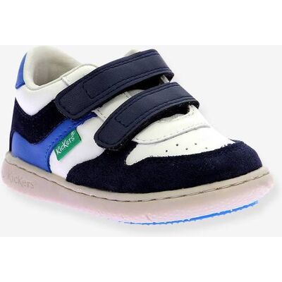 Sapatilhas com barra autoaderente para bebé KickMotion 960555-10-103 da KICKERS® azul Sapatilhas com barra autoaderente para bebé KickMotion 960555-10-103 da KICKERS® azul