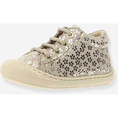 Botins Cocoon Naturino, para bebé bege-dourado Botins Cocoon Naturino, para bebé bege-dourado