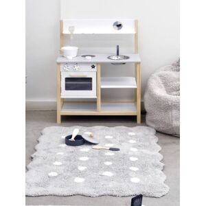 Tapete Mini Biscuit Cinza Lorena Canals - 70x100 cm - Quarto de Criança Tapete Mini Biscuit Cinza Lorena Canals - 70x100 cm - Quarto de Criança