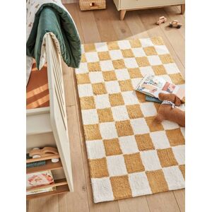 Tapete retangular ACHILLE bege - Damier Vertbaudet Tapete retangular ACHILLE bege - Damier Vertbaudet