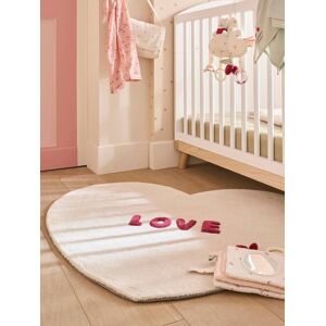 VERTBAUDET Tapete coração LOVE bege VERTBAUDET Tapete coração LOVE bege