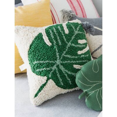 Almofada de Algodão Orgânico Monstera Lorena Canals - Almofada Almofada de Algodão Orgânico Monstera Lorena Canals - Almofada