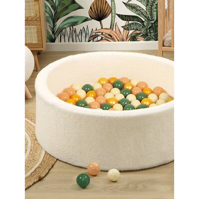 LUDI Piscina de bolas em peluche multicolor LUDI Piscina de bolas em peluche multicolor