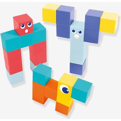 LUDI Cubos magnéticos 28 peças multicolor LUDI Cubos magnéticos 28 peças multicolor