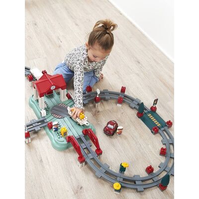 Abrick Barril circuito comboio - Ecoiffier multicolor Abrick Barril circuito comboio - Ecoiffier multicolor