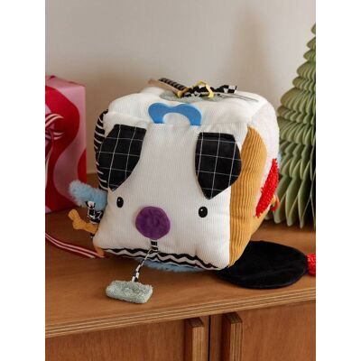 VERTBAUDET Cubo de atividades, despertar sensorial multicolor VERTBAUDET Cubo de atividades, despertar sensorial multicolor