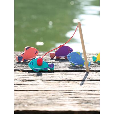 Pesca magnética para o banho LUDI multicolor Pesca magnética para o banho LUDI multicolor