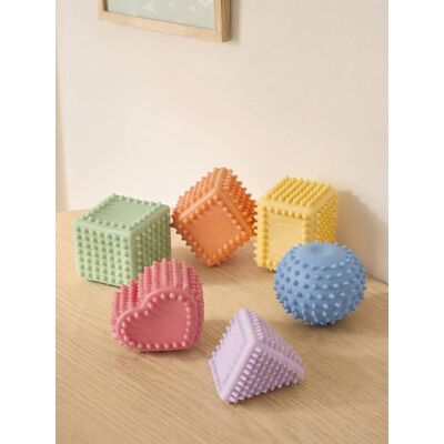 VERTBAUDET Conjunto de formas sensoriais 6p multicolor VERTBAUDET Conjunto de formas sensoriais 6p multicolor